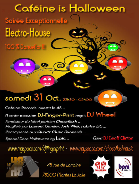 Caféine is Halloween au 48
