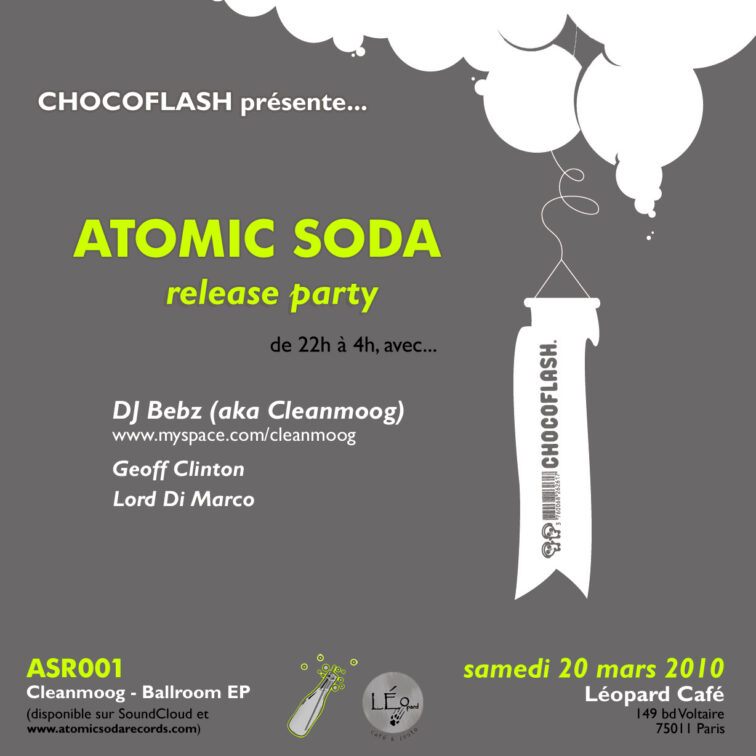 Atomic Soda Release Party au 4 elements