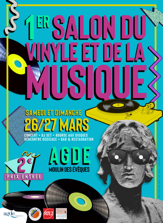 1er Salon du Vinyle et de la Musique d&rsquo;Agde