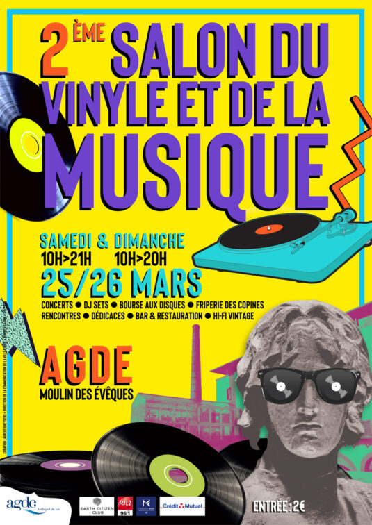2ème Salon du Vinyle et de la Musique d&rsquo;Agde