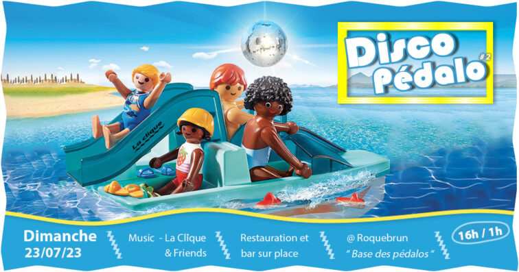 Disco Pédalo à Roquebrun