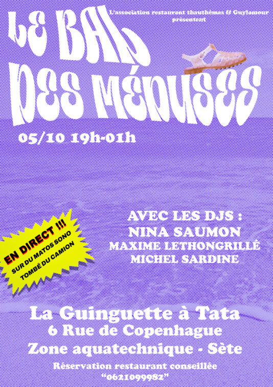 Le Bal des Méduses à la Guinguette à Tata