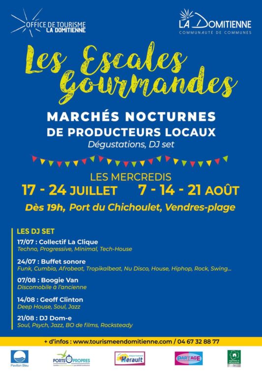 Les Escales gourmandes au Port du Chichoulet
