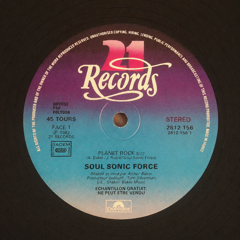 Afrika Bambaataa & The Soul Sonic Force - Planet Rock